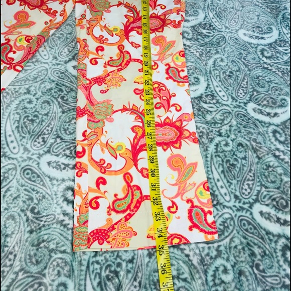 NWT Tommy Hilfiger Floral Wide Leg Pants - Picture 6 of 9